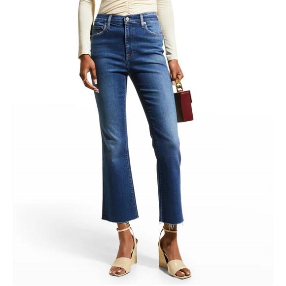 Lennon High Rise Cropped Boot Jean